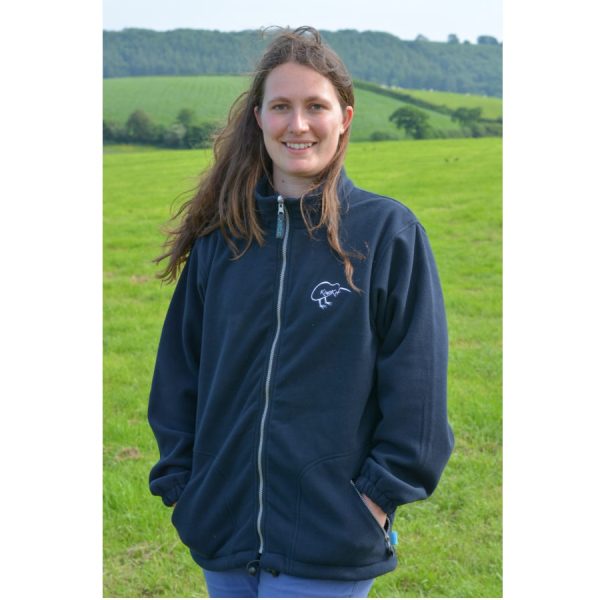 Navy Fleece Jacket/lining